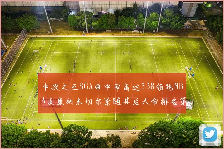 中投之王SGA命中率高达538领跑NBA麦康纳米切尔紧随其后大帝排名第七